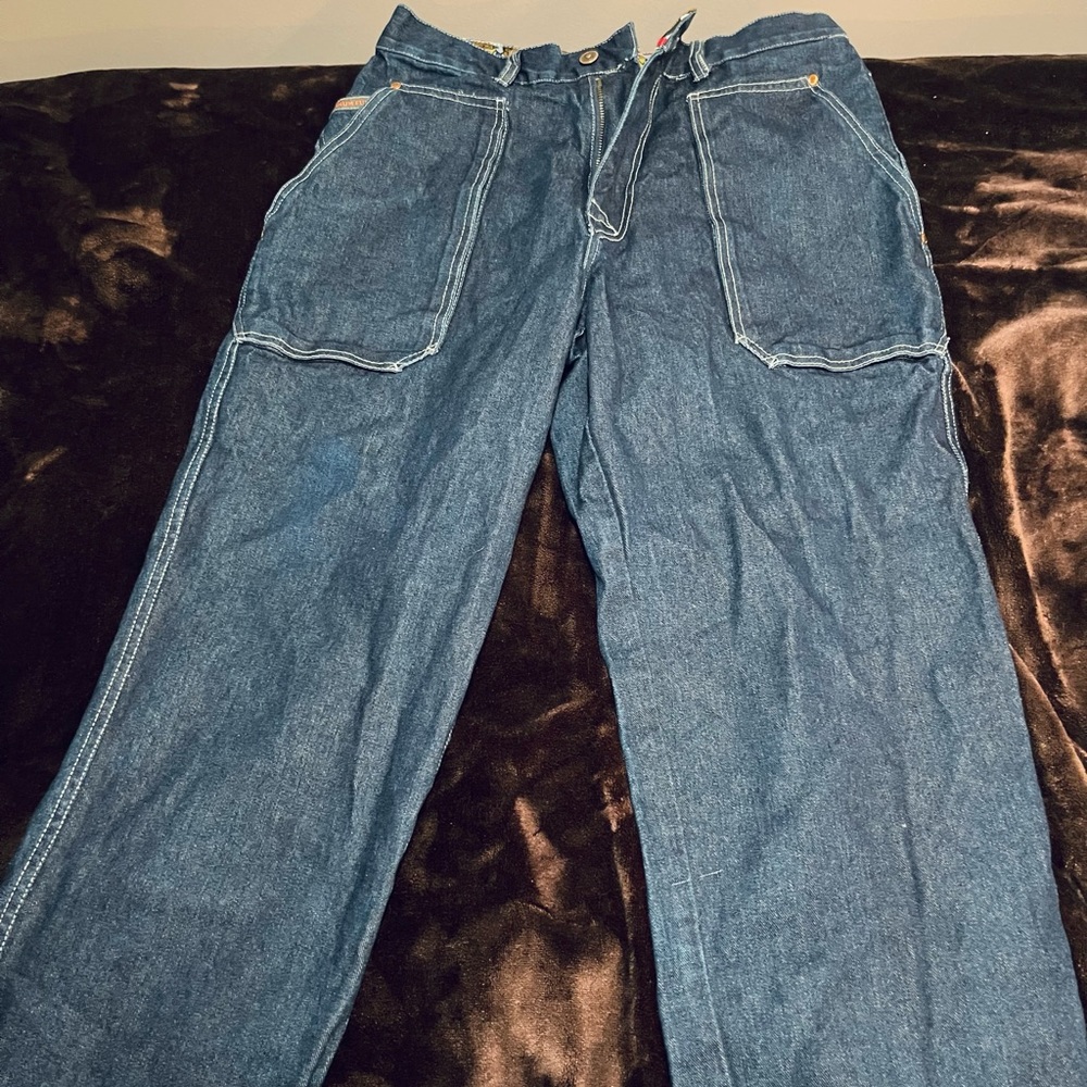 Platinum Fubu Vintage Fat Albert Denim Pants